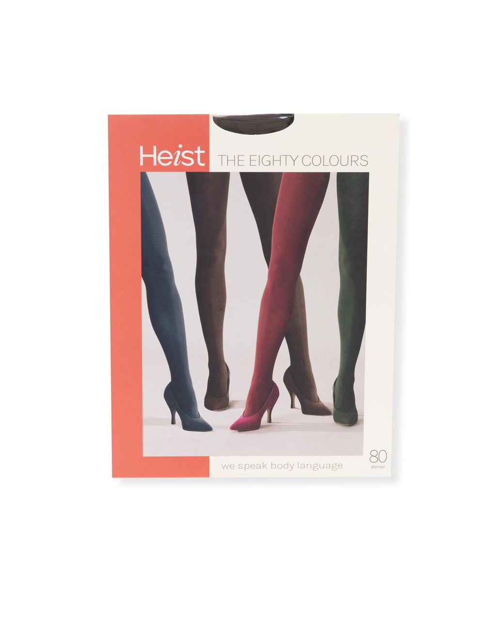 Heist Studios White Tights "The Eighty Colours"