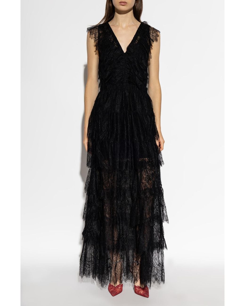 Munthe Black 'Contessa' Lace Dress