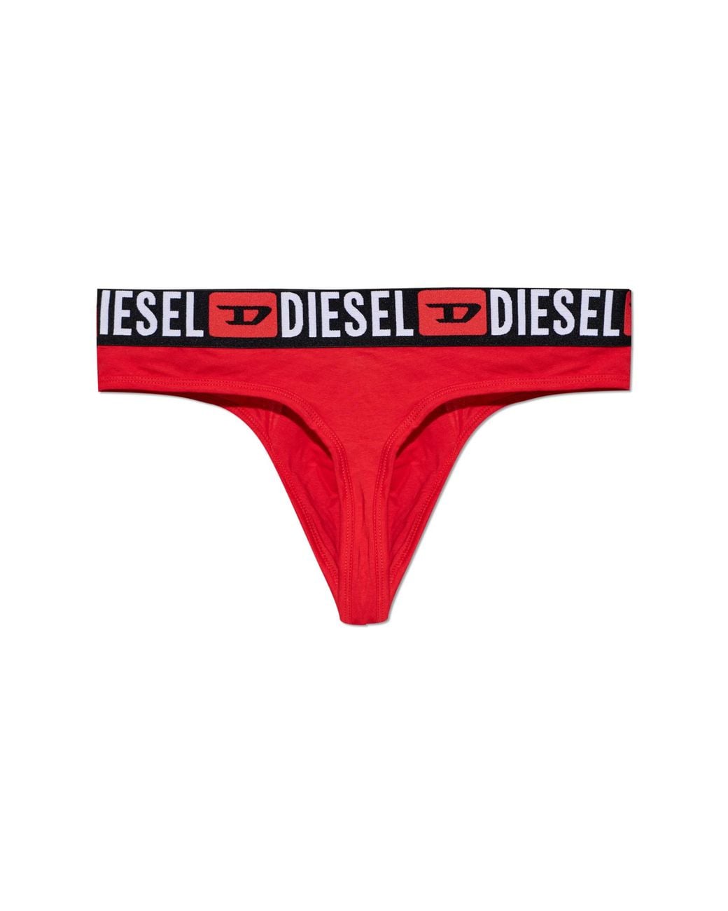 DIESEL Red 3-Pack Of "Rick-D-Core" Strings for men