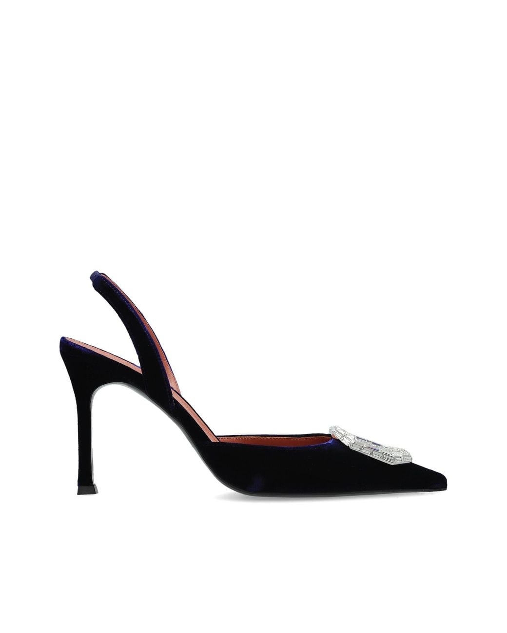 AMINA MUADDI Black 'Camelia' Heeled Shoes