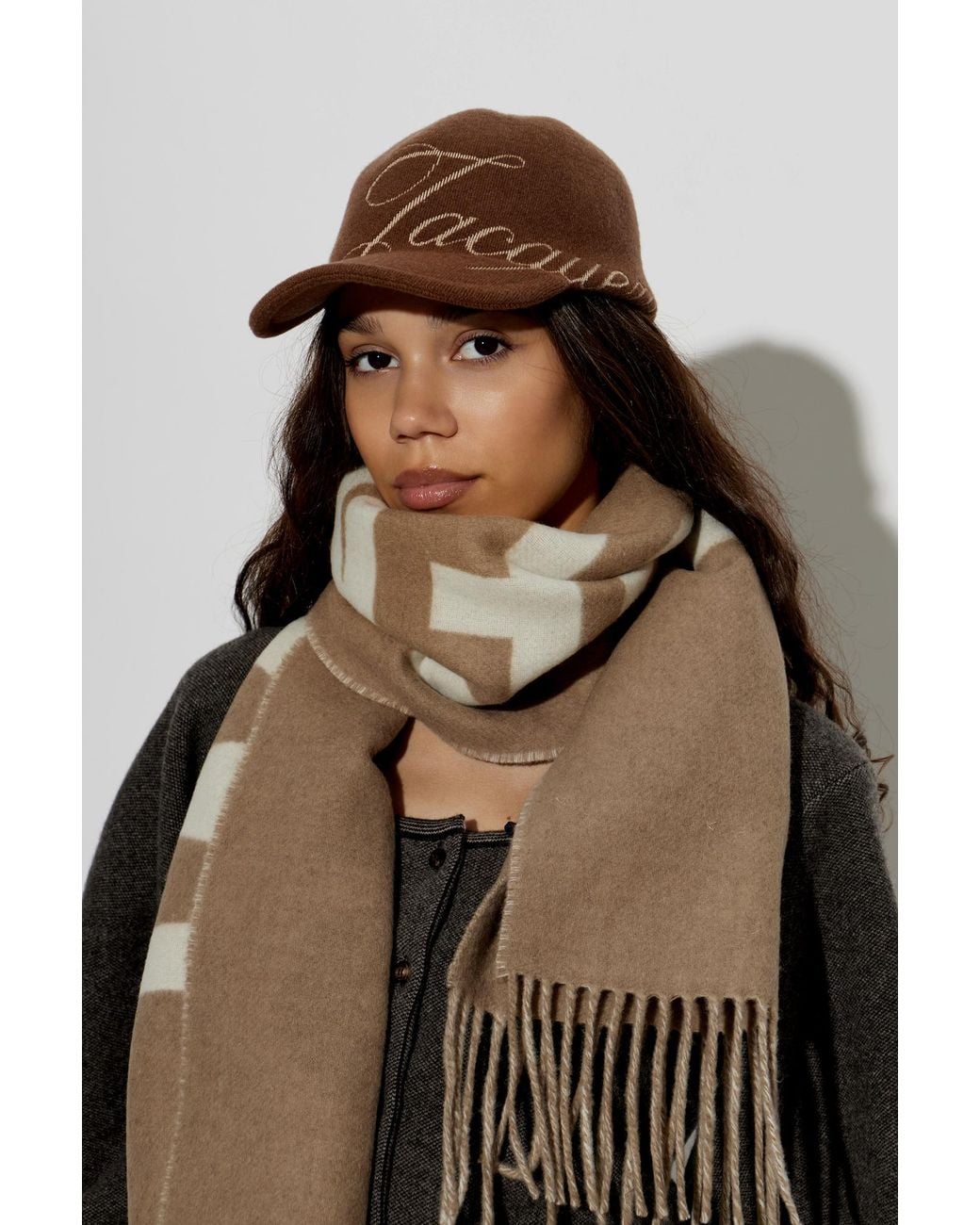 Jacquemus Brown Cap "Atelier"