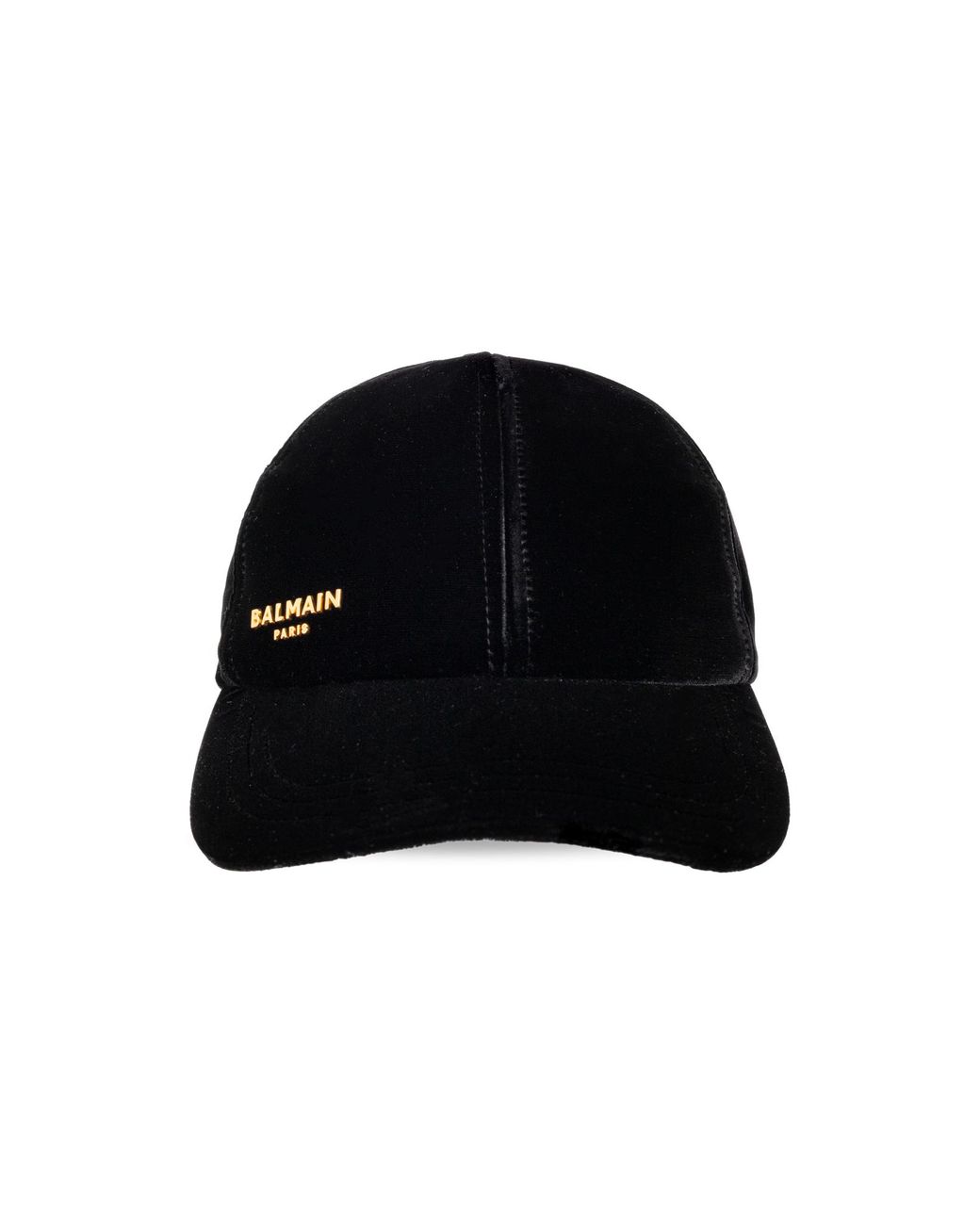 Balmain Black Baseball Cap