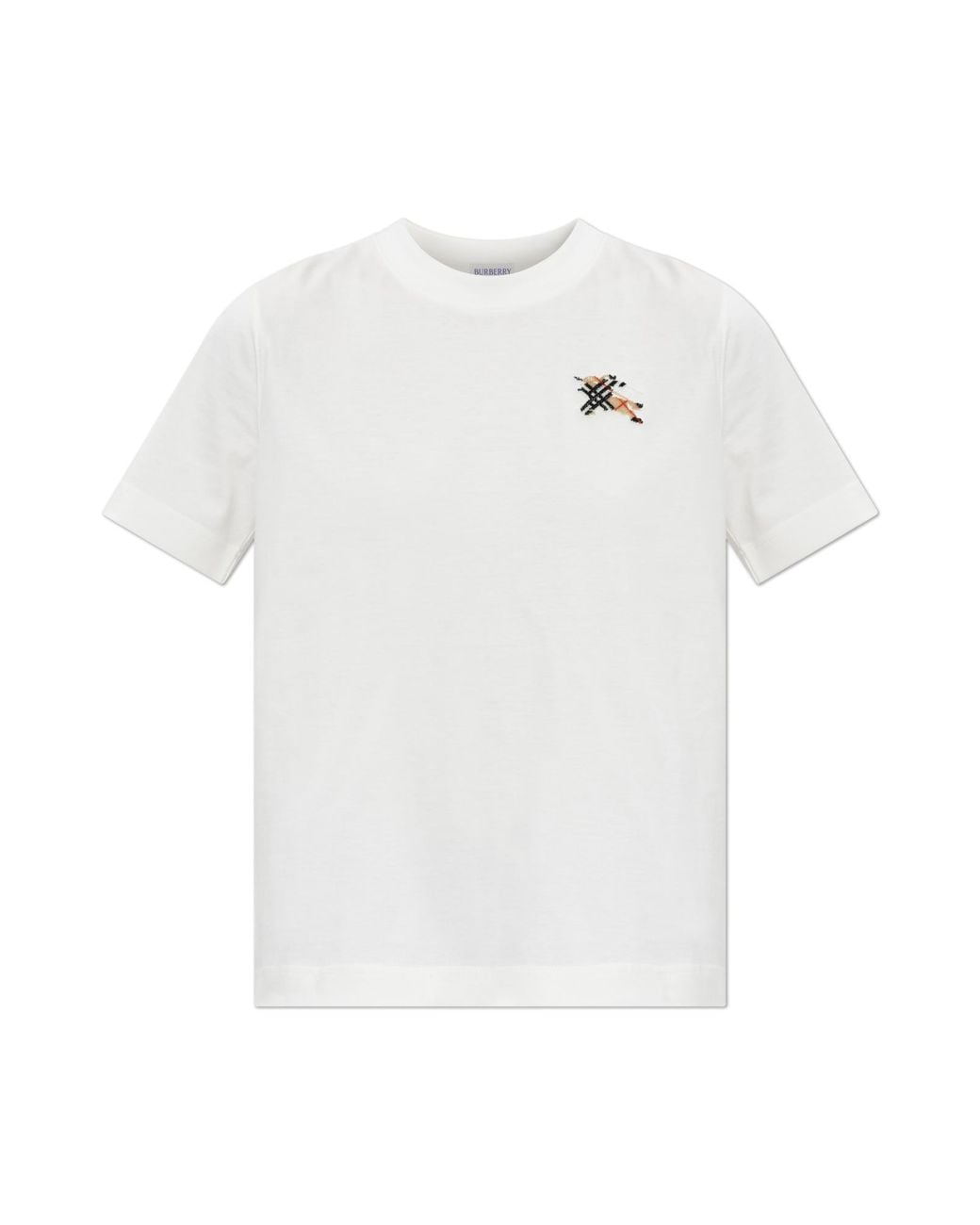 Burberry White T-Shirt 'Frankie'