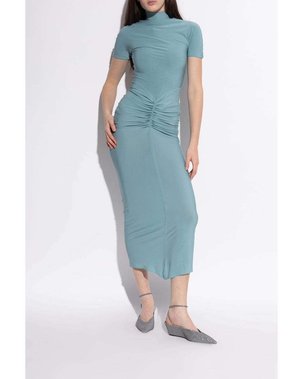 Tory Burch White "Pave" Wedge Shoes