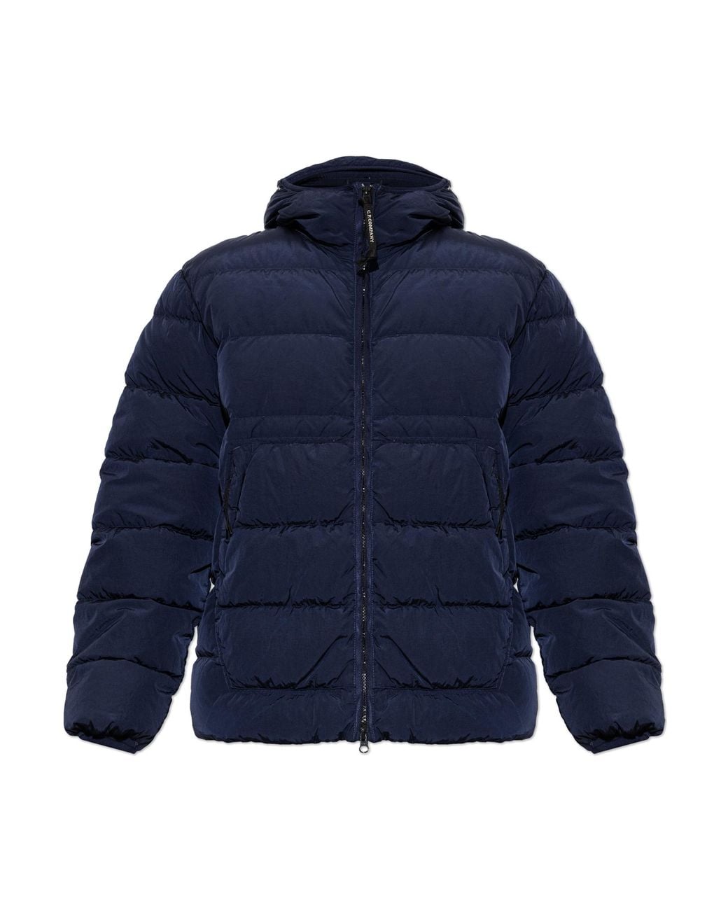 C P Company Blue Puffer Jacket for men