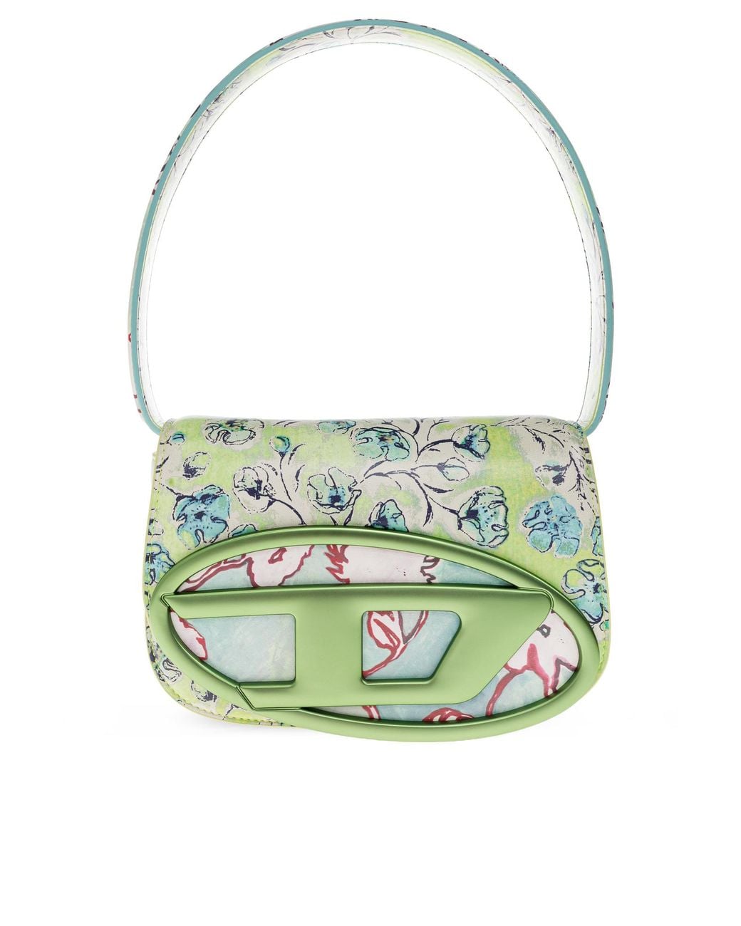 DIESEL Green Shoulder Bag '1Dr'