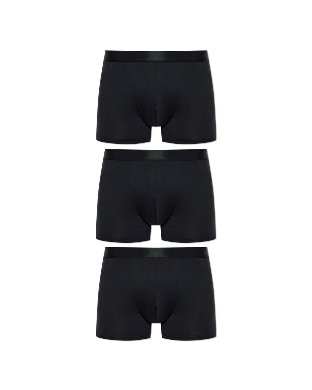 CDLP Black Logo Boxers Triple Pack for men