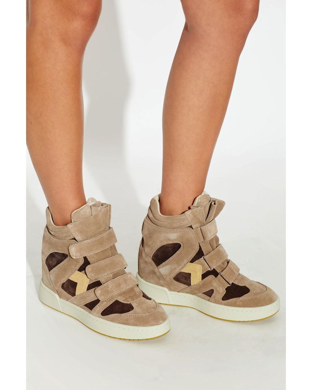 Isabel Marant Natural Wedge Heel Shoes "Im3"