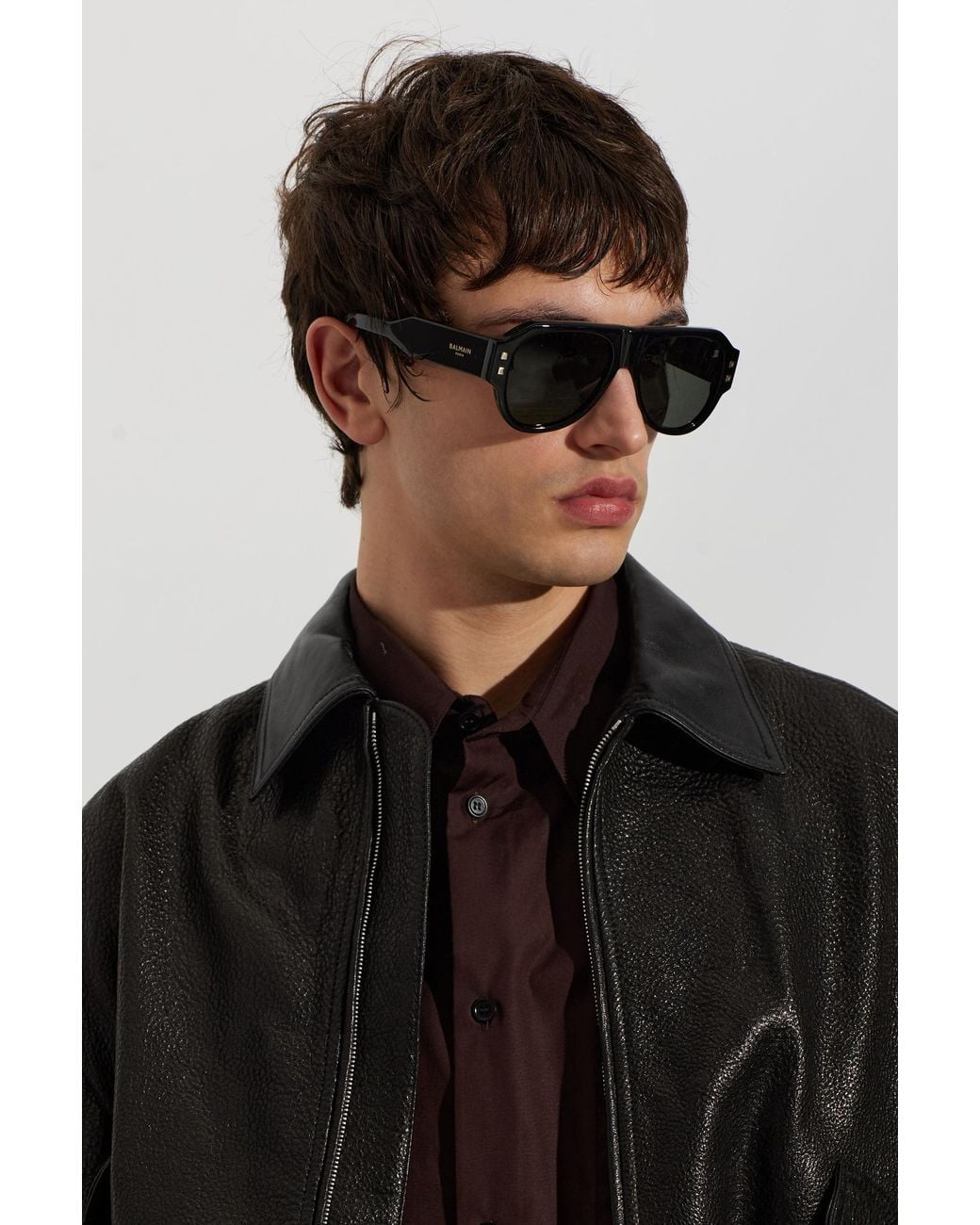 Balmain Black 'Ingrid' Sunglasses