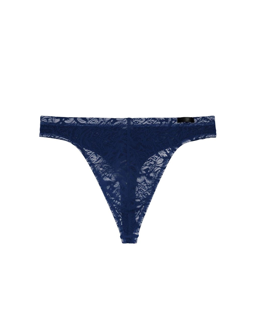 Hom Blue Lace Thongs From The "Temptation" Collection for men