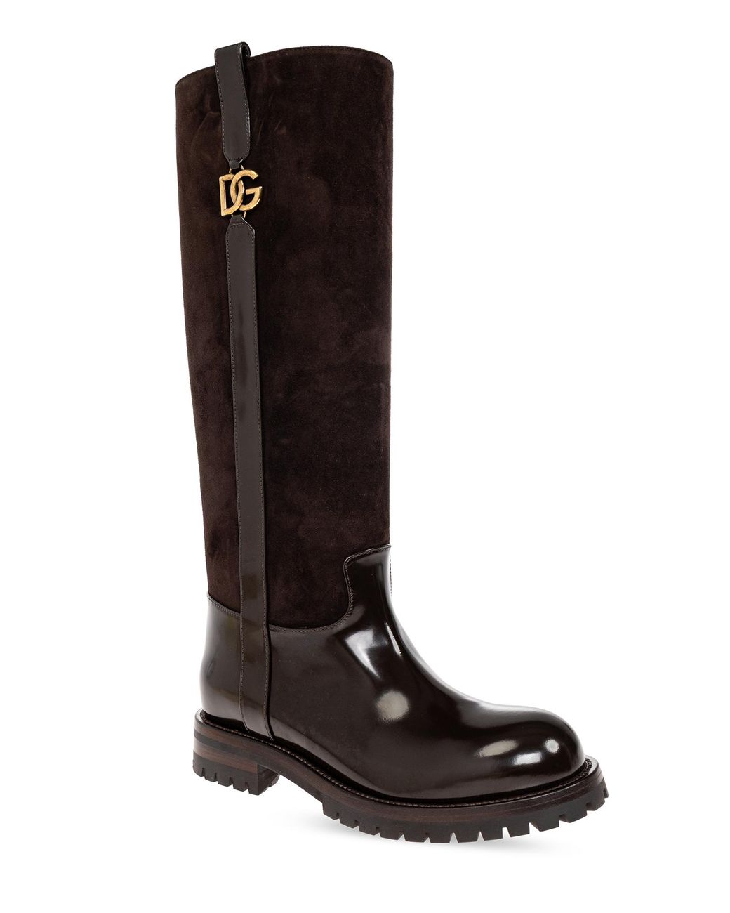 Dolce & Gabbana Black Suede Boots