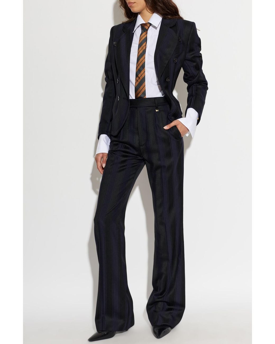 Vivienne Westwood Black Ray' Wool Trousers