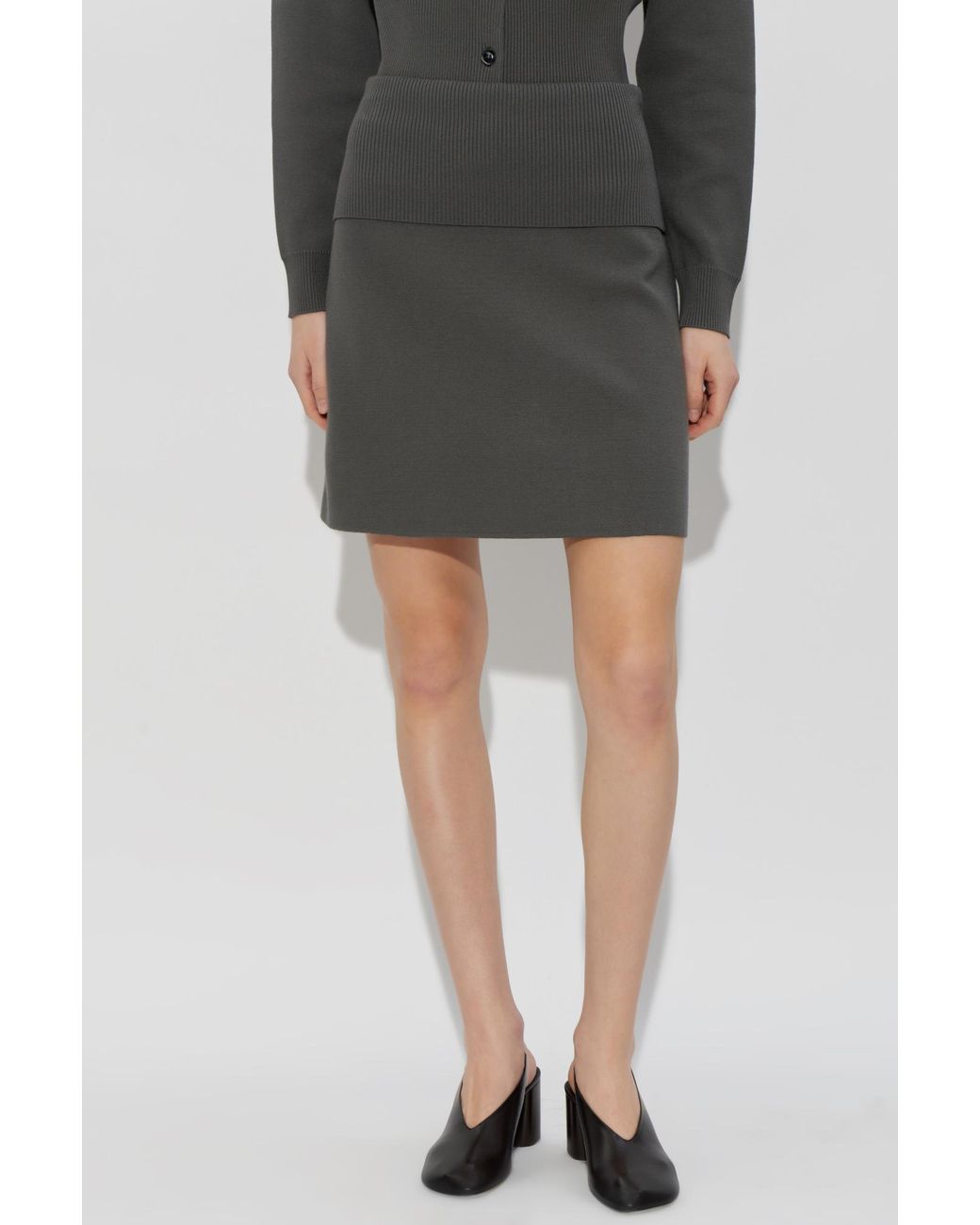 Samsøe & Samsøe Black A-Line Skirt
