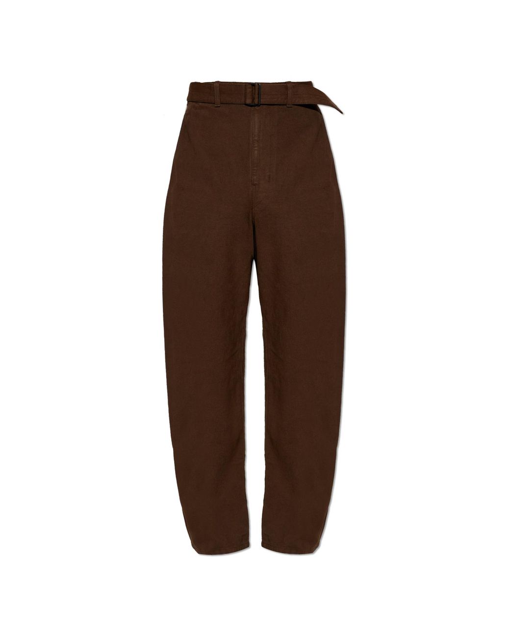 Lemaire Brown Jeans With Belt
