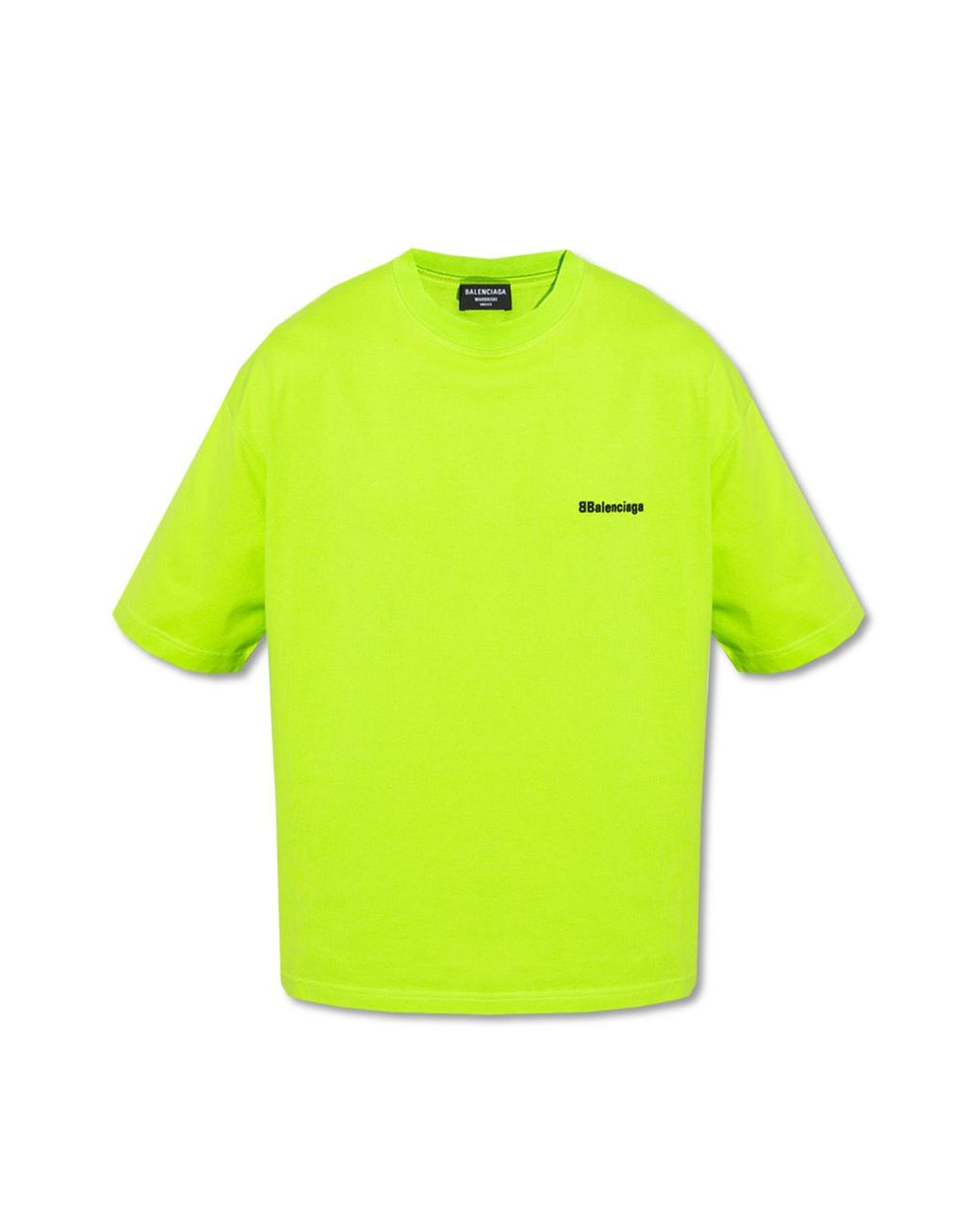 Balenciaga T-shirt With Logo in Green for Men | Lyst