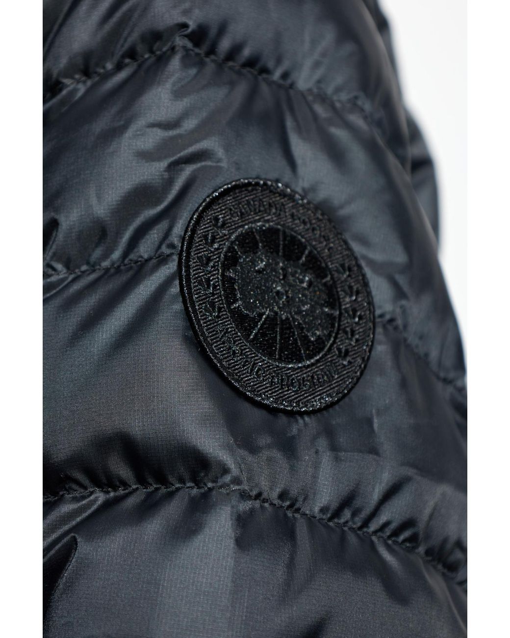 Canada Goose Blue Puffer Jacket 'Stratus' for men