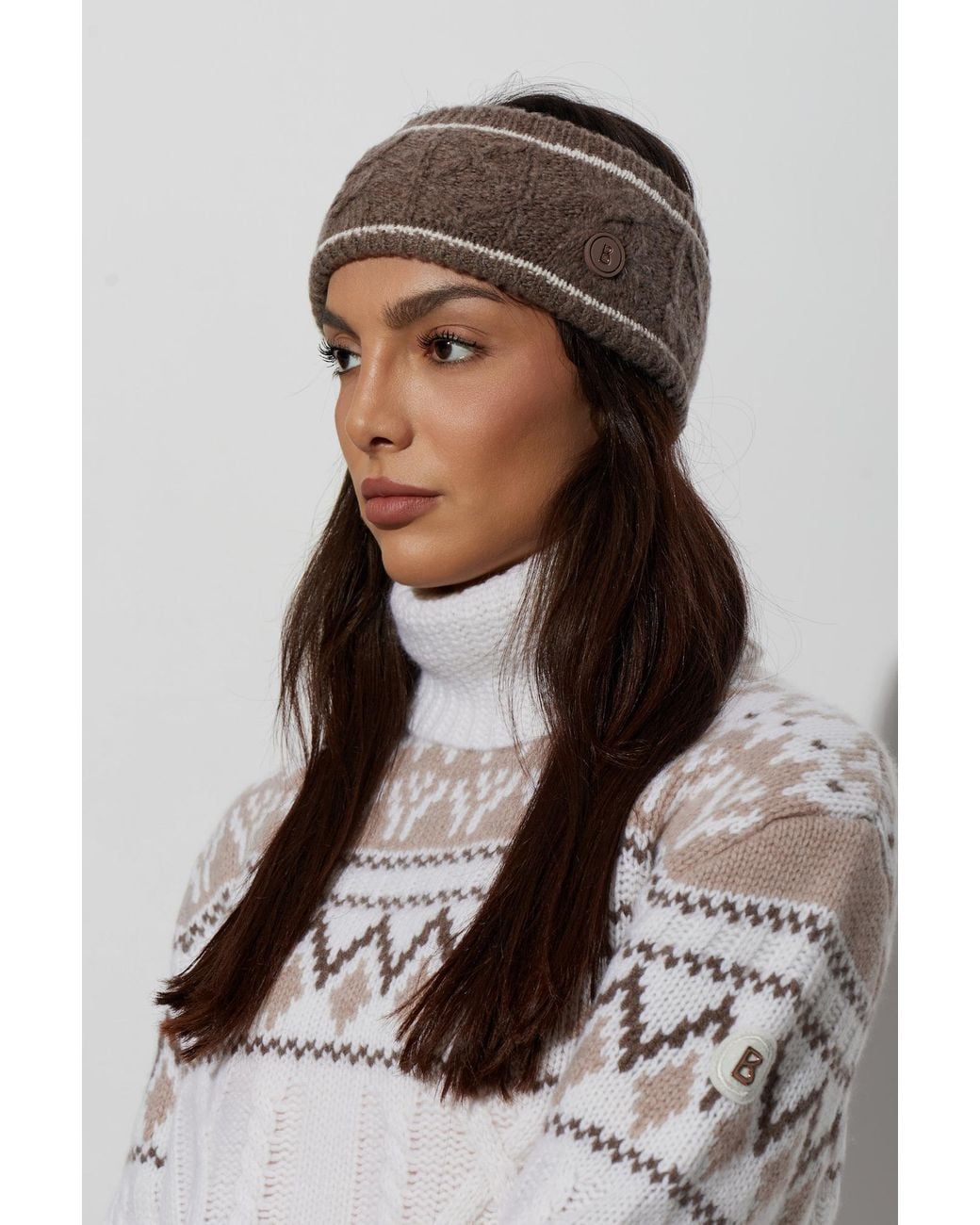 Bogner Black Headband 'Agnes'