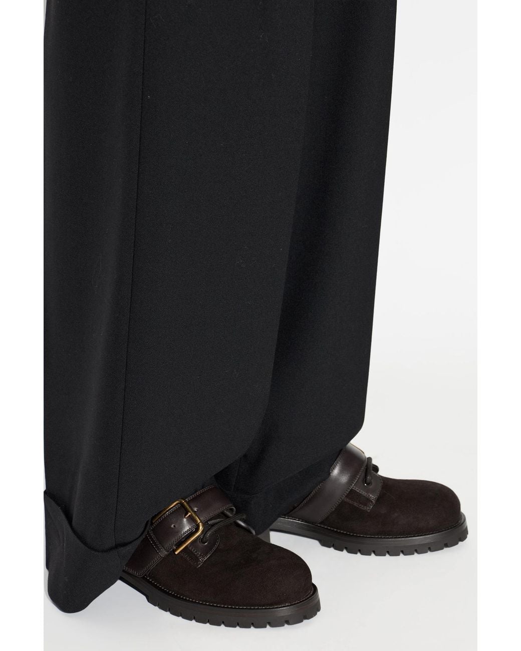 Dolce & Gabbana Black Suede Ankle Boots