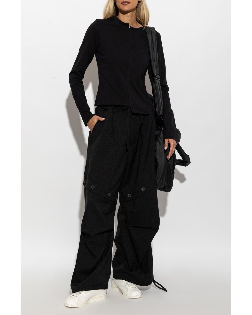 Y-3 Black Long Sleeve T-Shirt