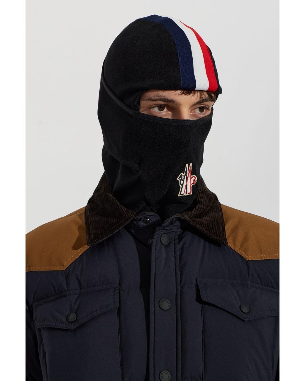 Moncler Black Performance & Style Balaclava for men