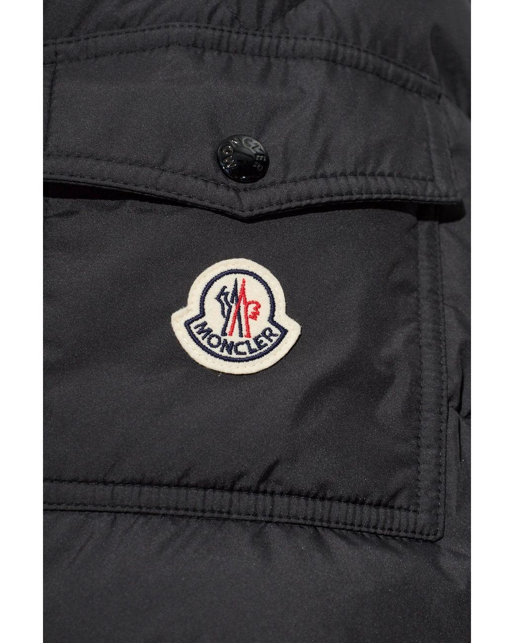 Moncler Black 'Maya' Puffer Jacket for men