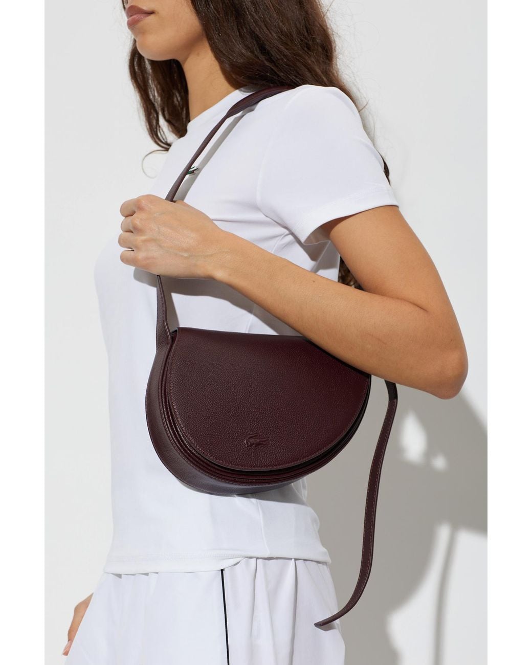 Lacoste White 'Racket' Bag