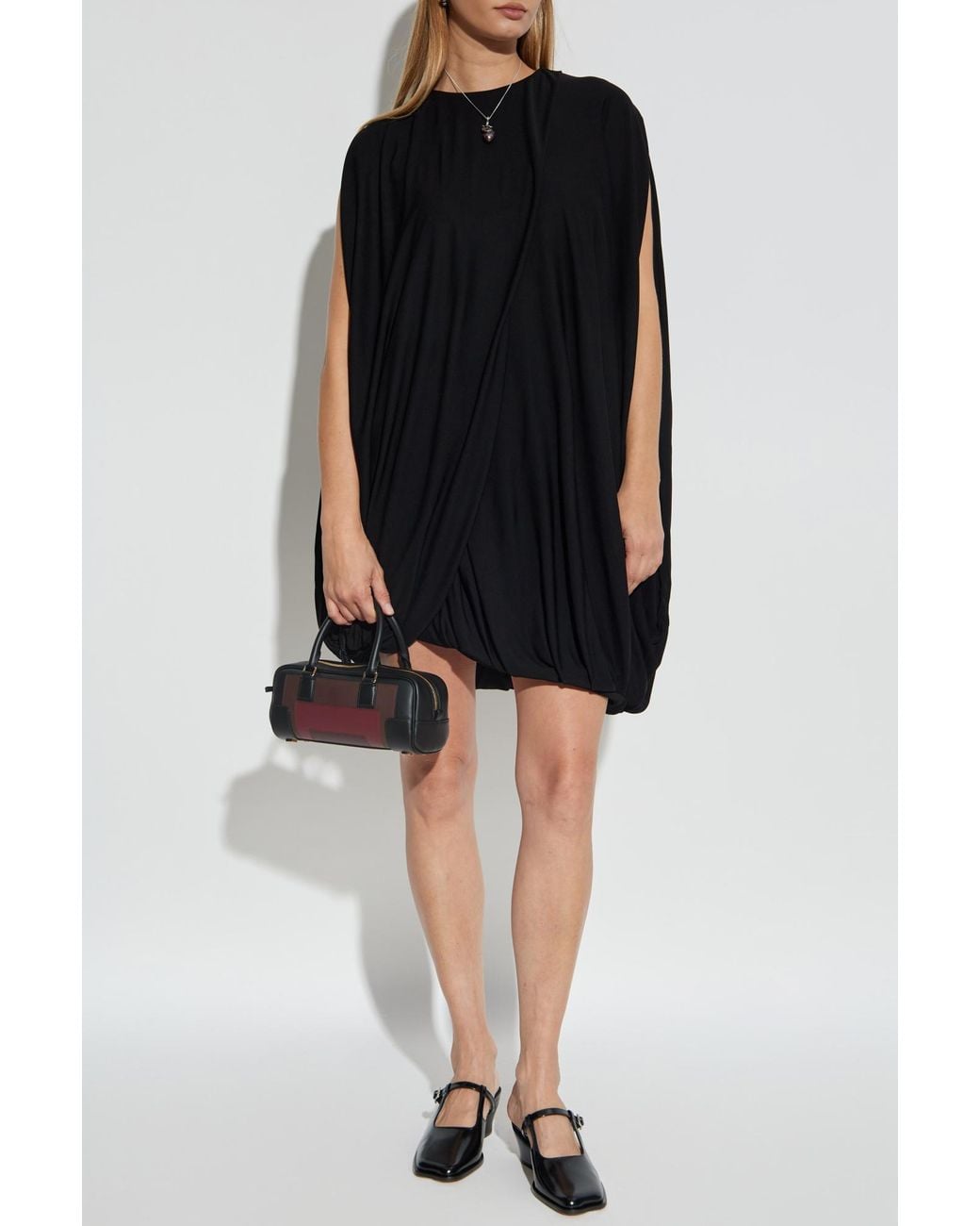 Loewe Black Loose-Fit Dress