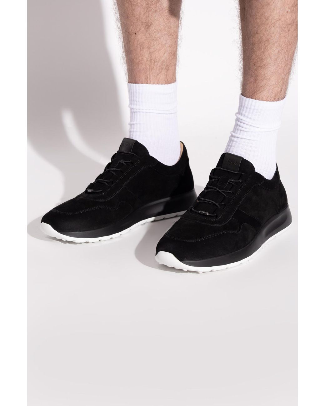 Tod's Black Allacciato Sneakers for men