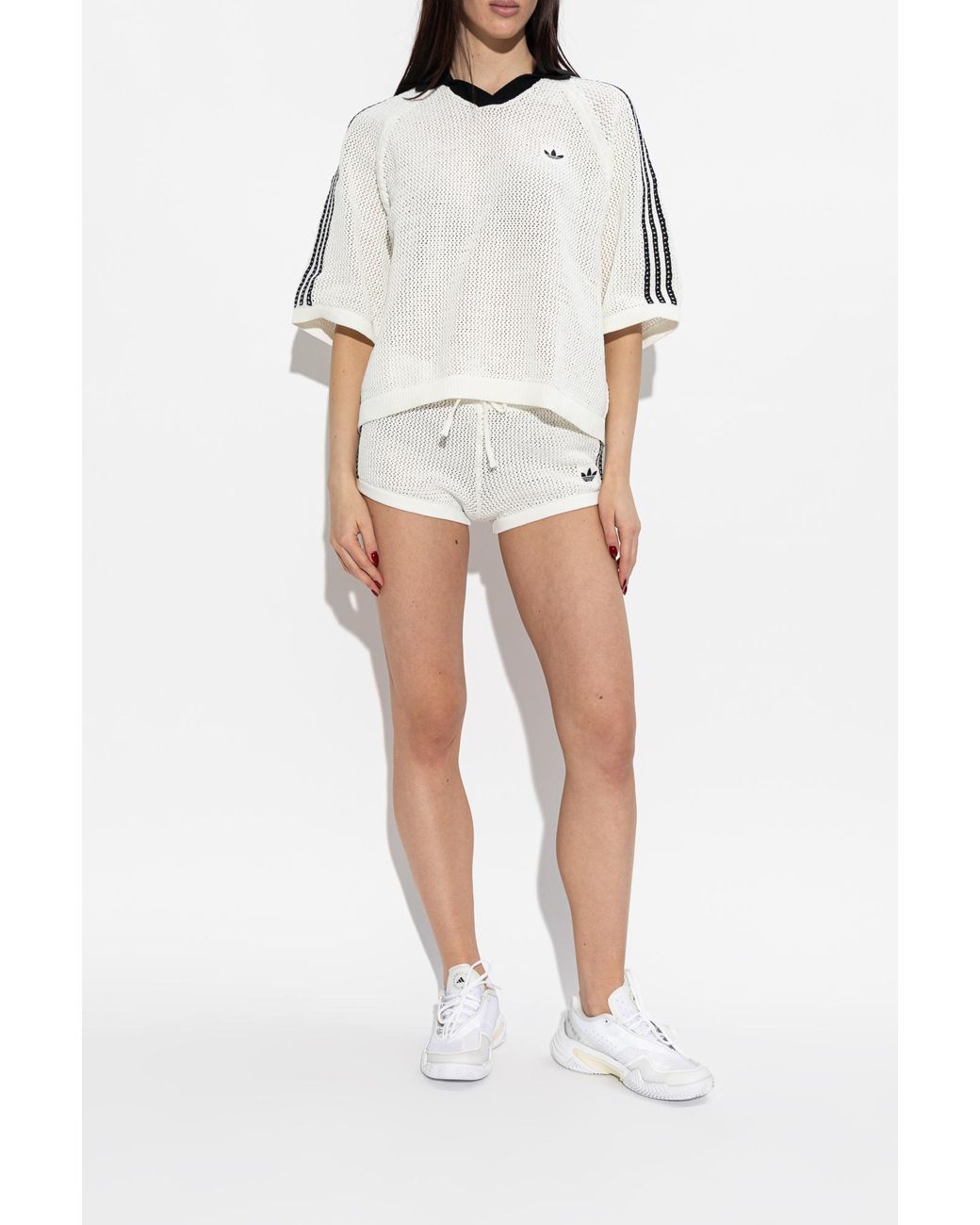 Adidas By Stella McCartney White "Barricade" Sports Shoes