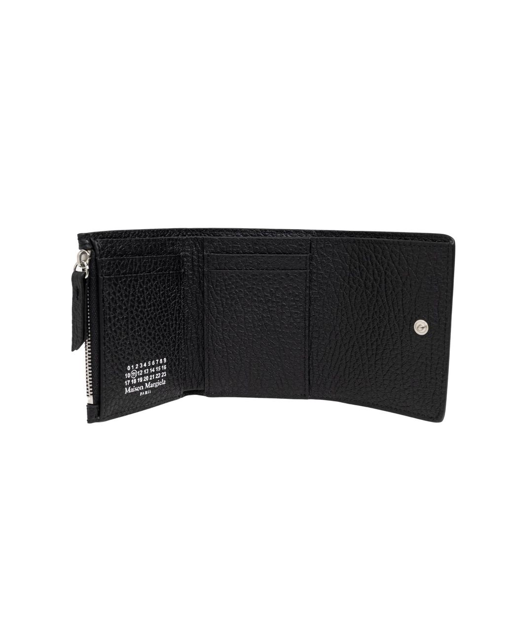 Maison Margiela Black Leather Wallet