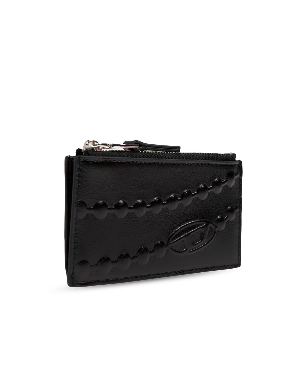 DIESEL Black Card Holder 'Pc Monogram'