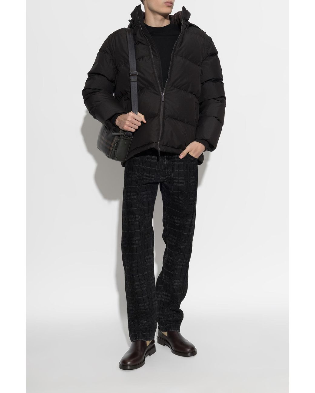 Burberry Black 'Bideford' Padded Jacket for men