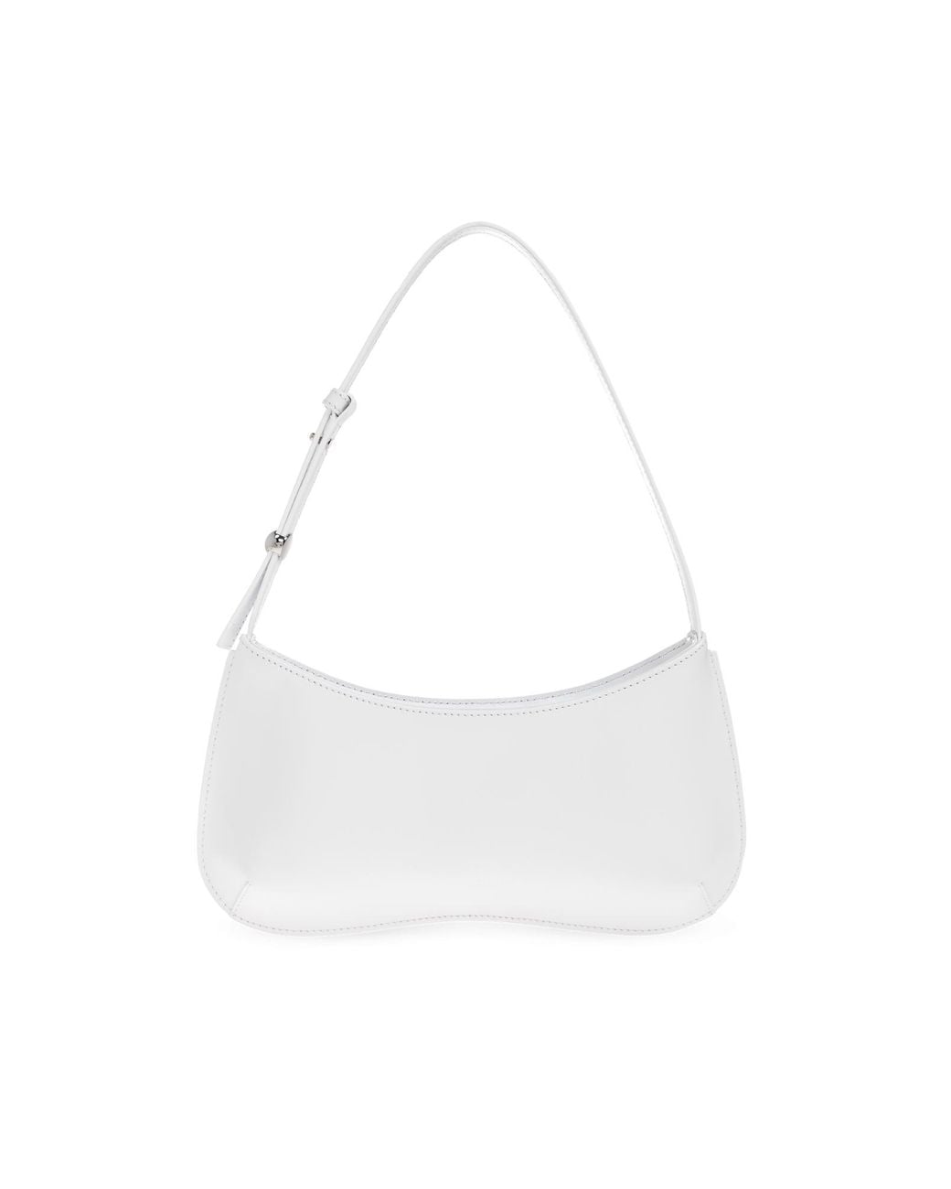 Jacquemus White Shoulder Bag 'Le Bisou'