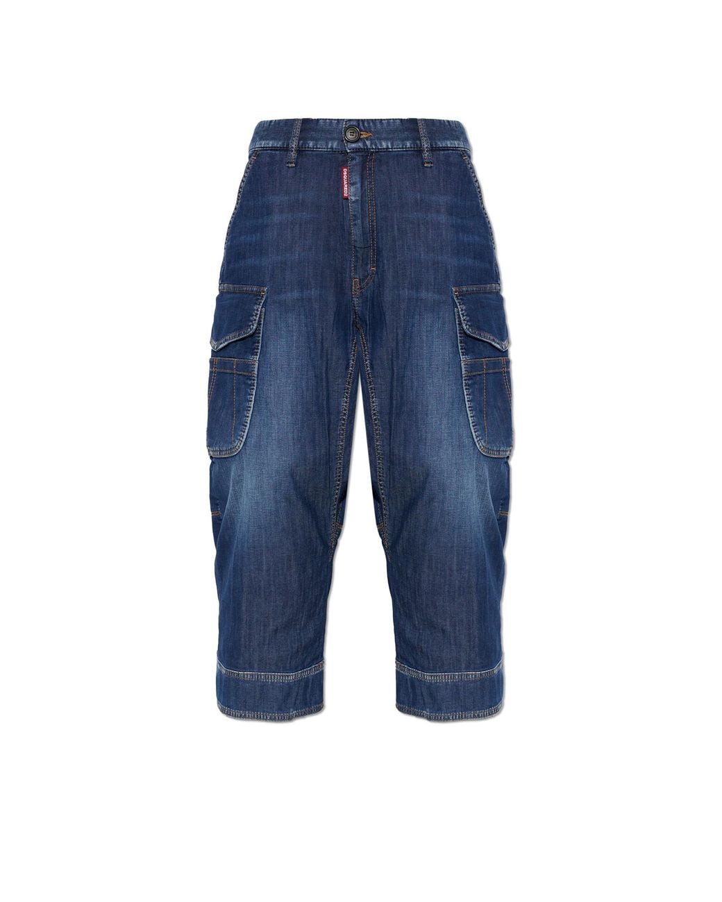 DSquared² Blue Cargo Jeans