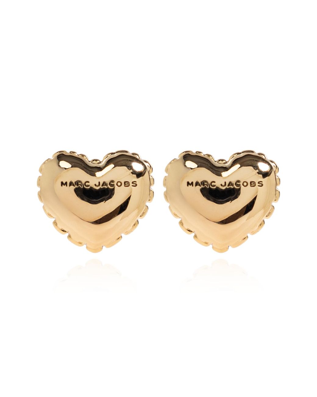 Marc Jacobs Metallic Brass Earrings