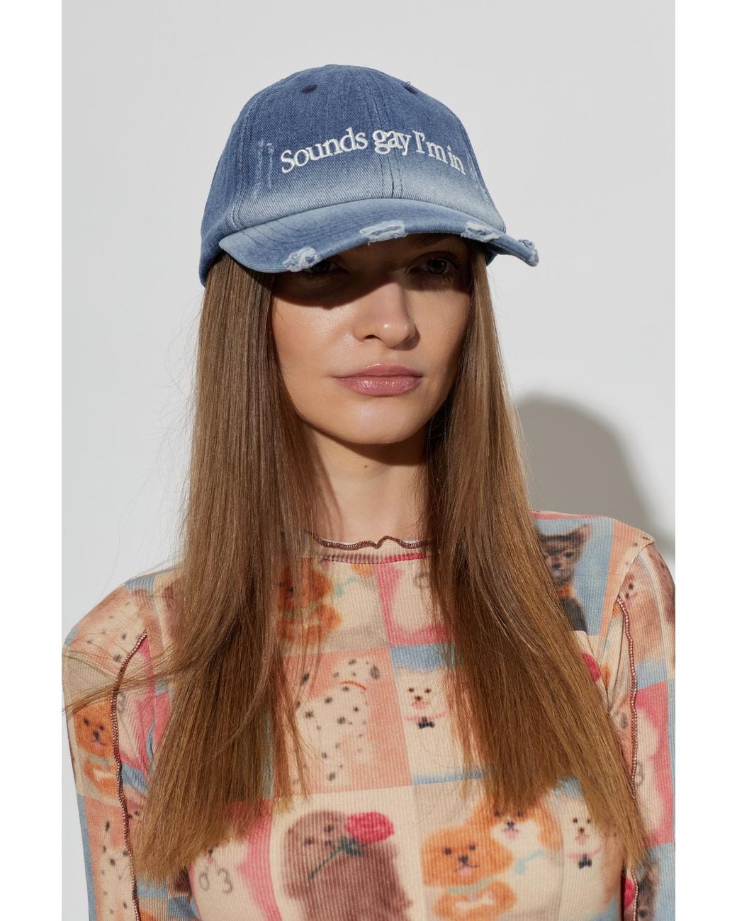 Carne Bollente Blue Baseball Cap