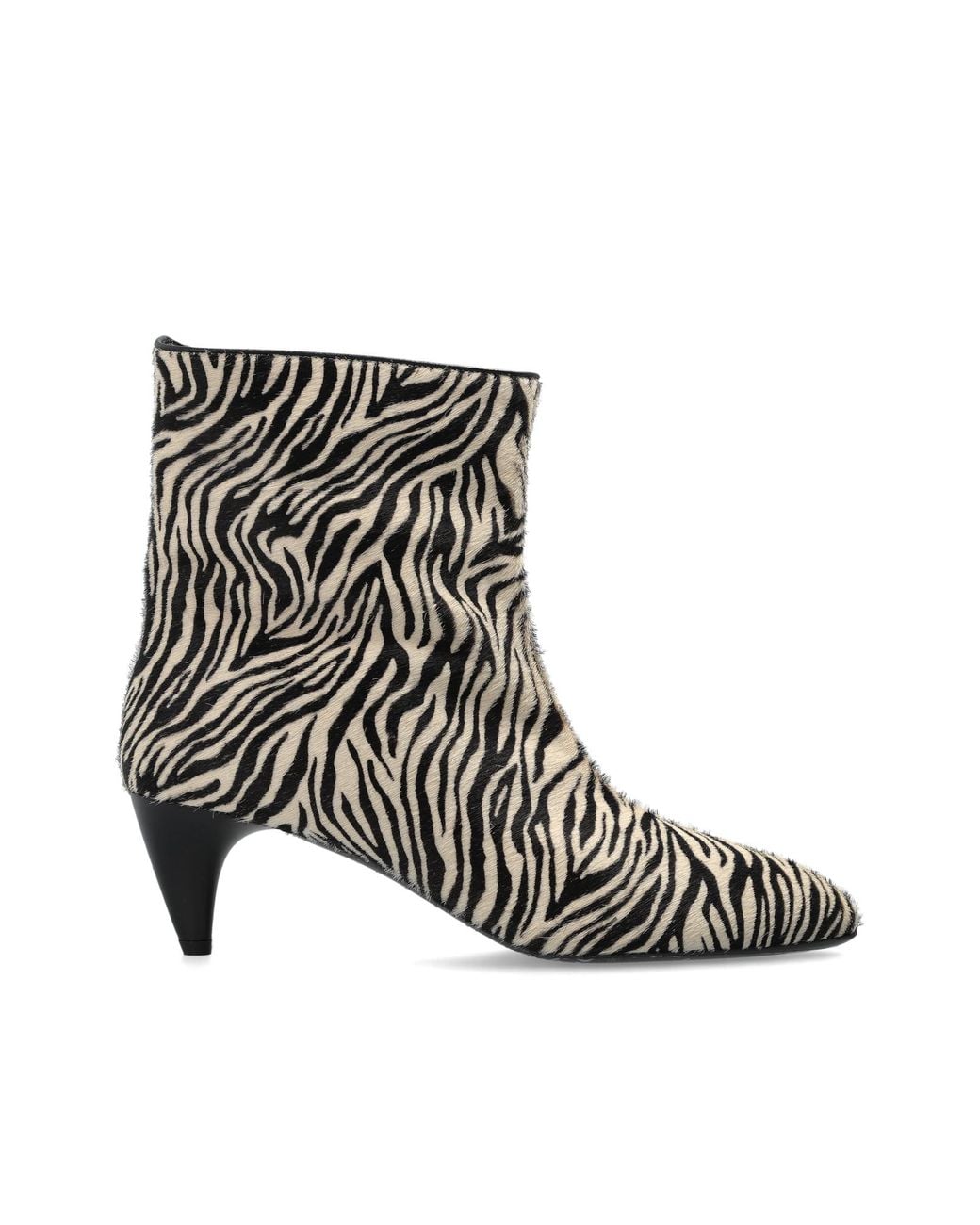 Isabel Marant Black Heeled Ankle Boots "Jiry"