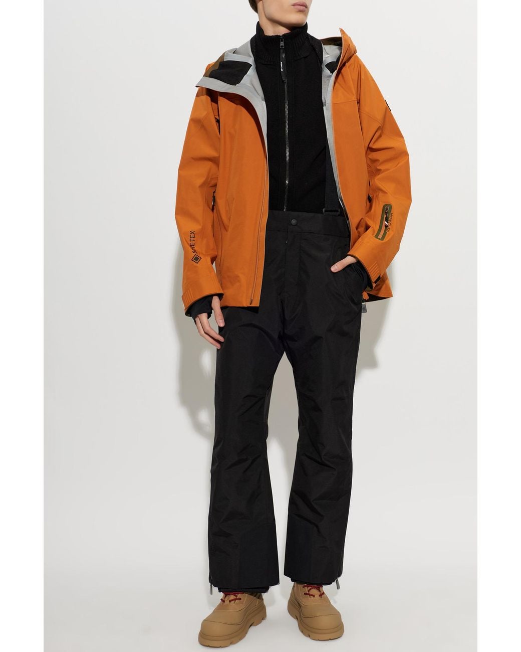 Moncler Black High Performance Ski Pants for men