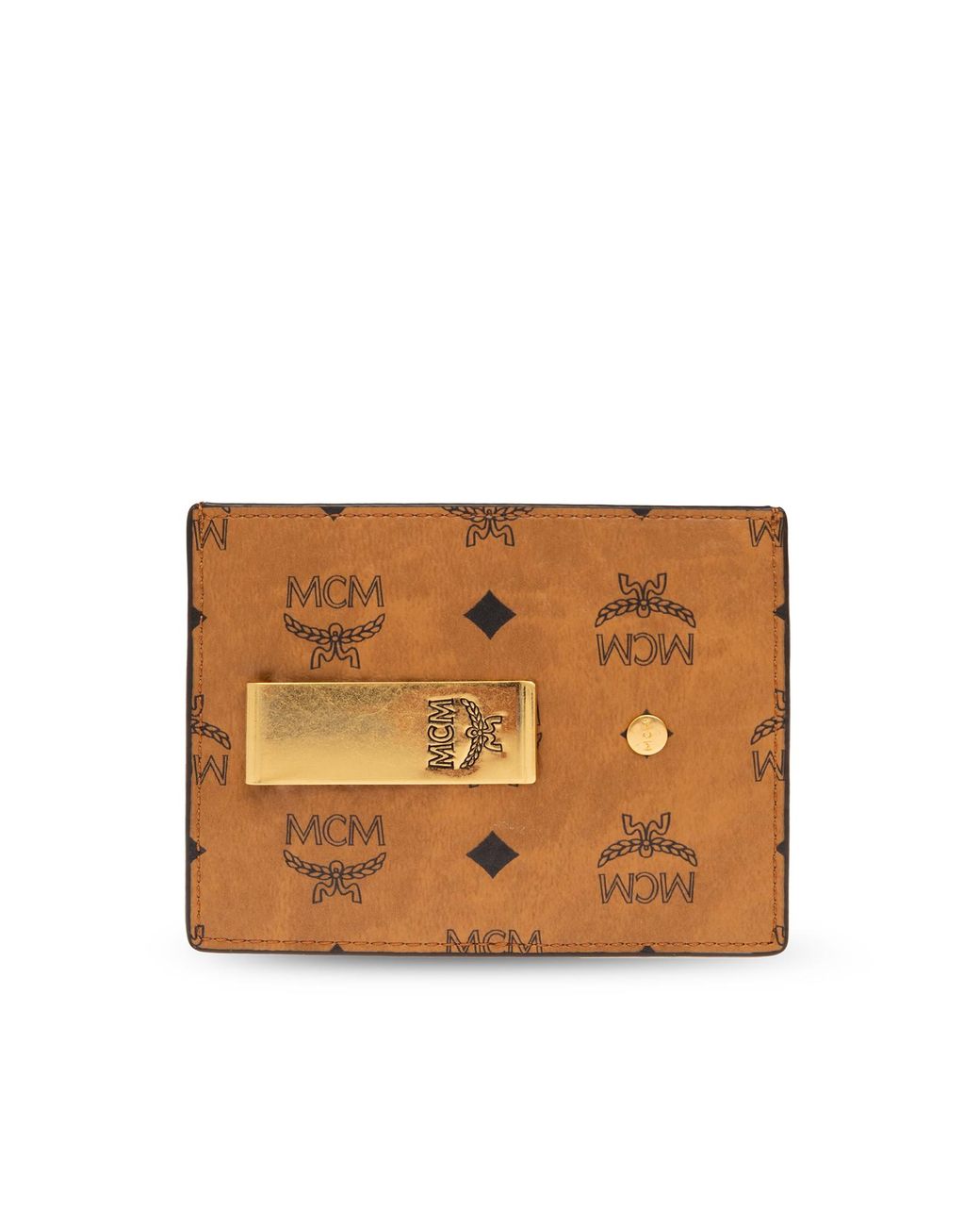 MCM Brown Card Holder for men