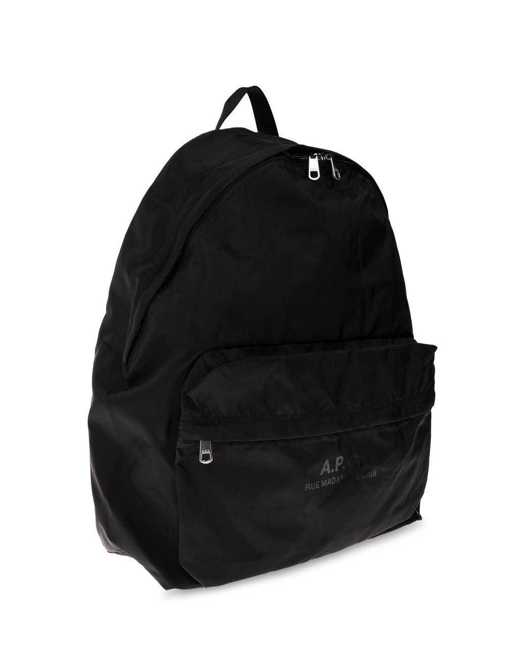 A.P.C. Black 'Dos' Backpack for men