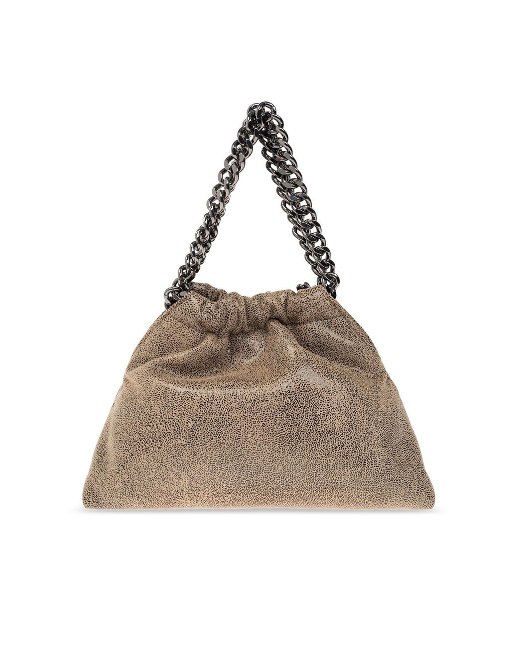 Mini Bagas Stella McCartney 'Falabella Mini' Bag in Natural | Lyst
