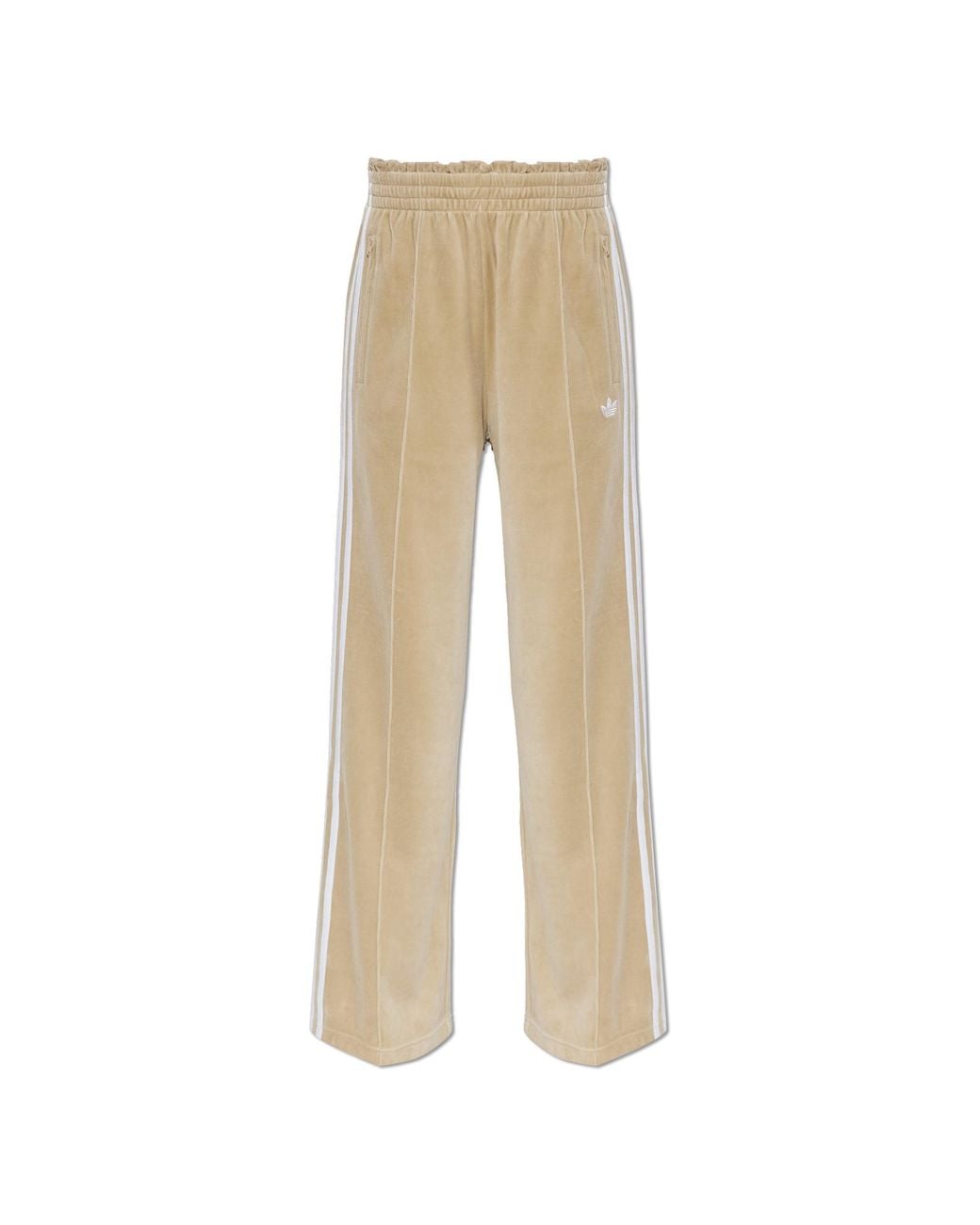Adidas Originals Natural Trousers With Logo