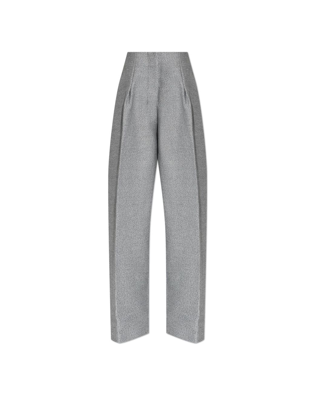 Jacquemus 'Curvo' Trousers in Gray | Lyst