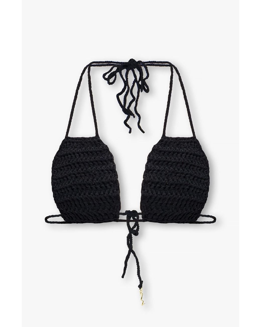 The Mannei Black 'Ter' Bikini Top