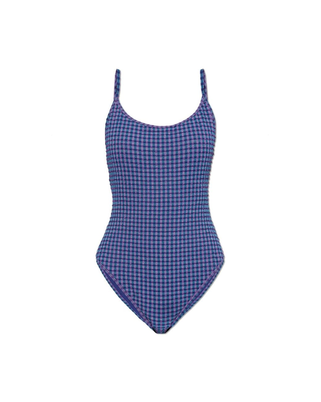 The Upside Blue One-Piece Swimsuit 'Aliki'
