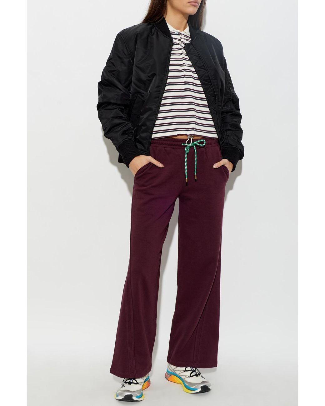 The Upside Red 'Pelle Estelle' Trousers