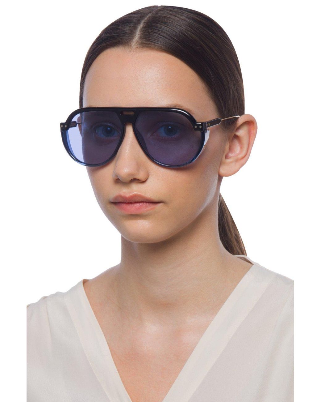 christian dior blue sunglasses