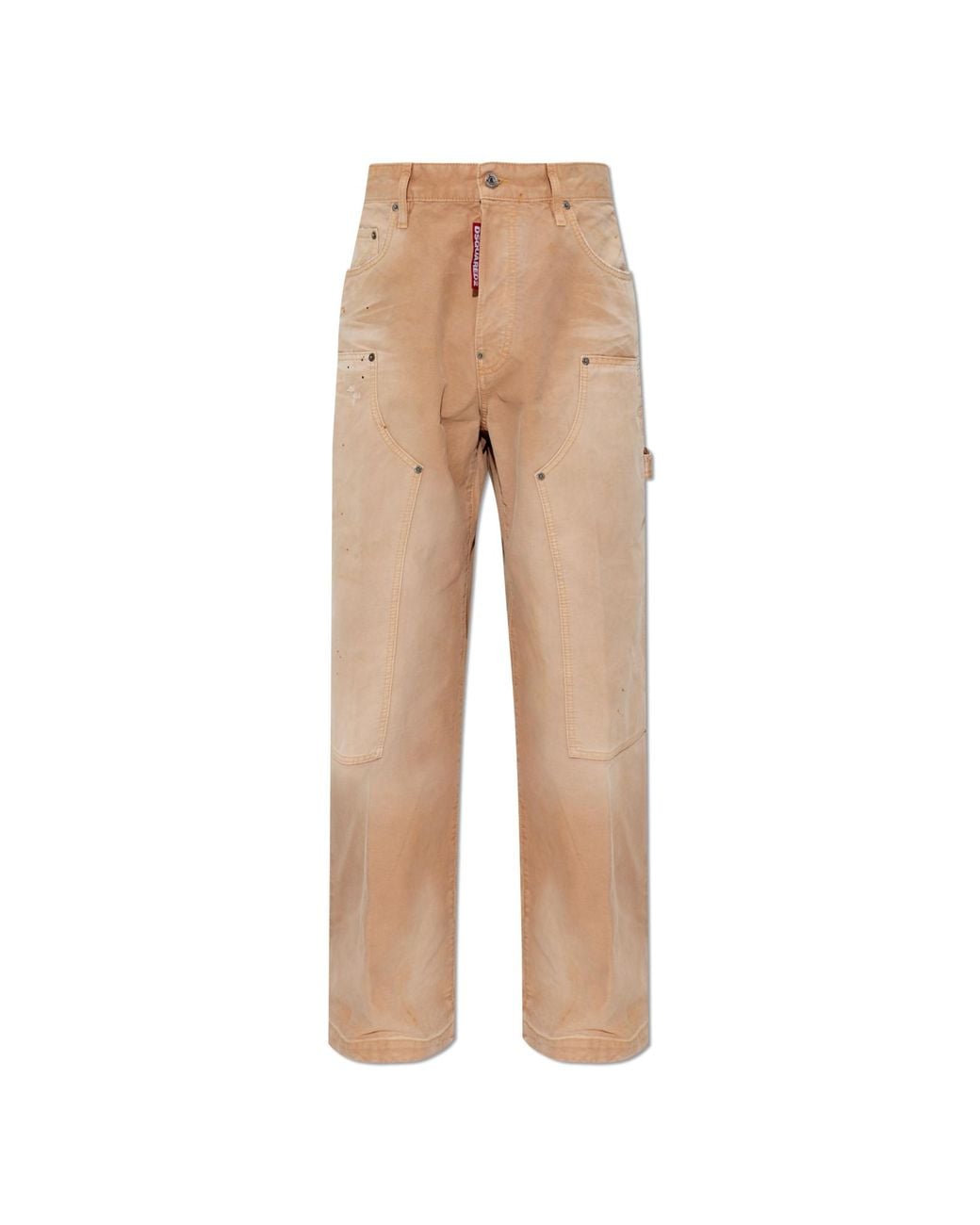 DSquared² Natural 'Cargo' Trousers for men