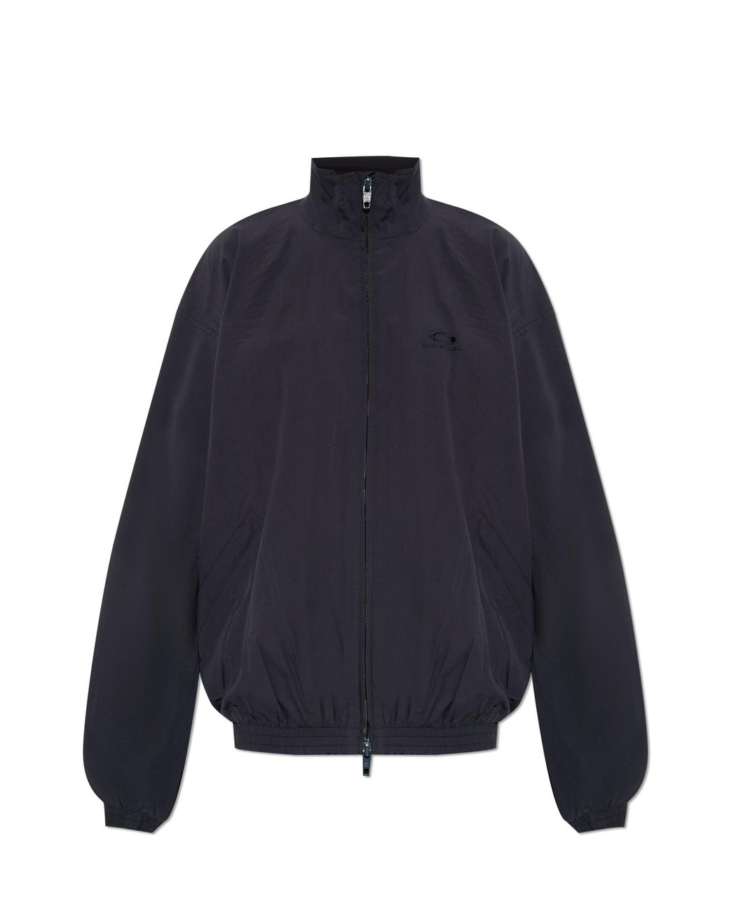 Balenciaga Blue Jacket With Logo
