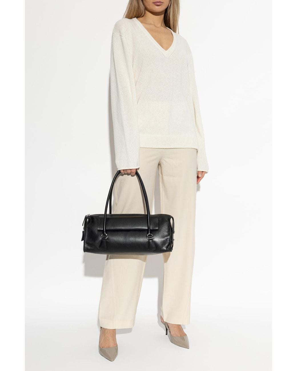 IRO White Sweater "Camelina"